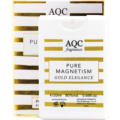 AQC Fragrances Pure Magnetism Gold Elegance toaletní voda dámská 20 ml