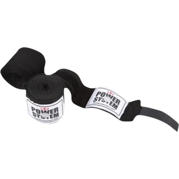 Image 1 of Power System Боксови бинтове / Boxing Handwraps [4 Метра] Черен