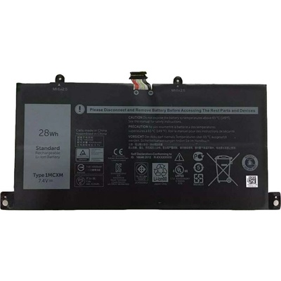 Dell Dell, 2 клетки, 7.4V, 28Wh, Оригинална (1MCXM)