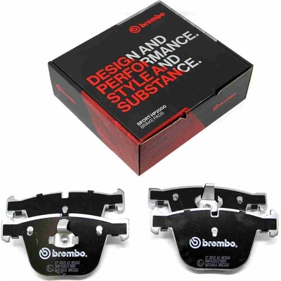 Sada vysoko výkonných brzdových obložení BREMBO 07.B315.02 (07B31502)
