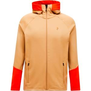 Peak Performance Мъжко поларено яке Peak performance Rider Essentials Zip Hood Fleece jacket - Sierra Sand (005-6184-0412)