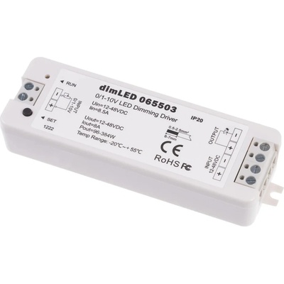 T-LED, dimLED stmívač 0/1-10V 8A