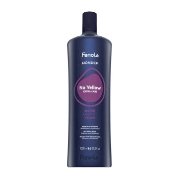 Fanola Wonder No Yellow Extra Care Mask Неутрализираща маска против жълти оттенъци 1000 ml
