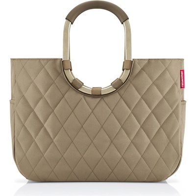 Reisenthel Loopshopper L frame rhombus olive