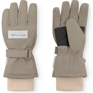 Mini A Ture Детски ръкавици Mini A Ture Kid's Matcelio Gloves - Grey Brown - размер 8-10 Years (202-8501-0313)