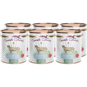 Terra Canis Gentle Meal Veal with carrot, potato, cottage cheese & camomile 6 x 800 г