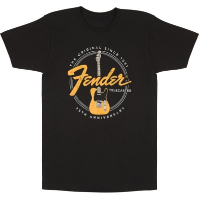 Fender Telecaster 75th Tele Vintage Black XL Риза (9101391697)