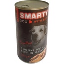 Smarty Adult chunks with beef in gravy 1240 g
