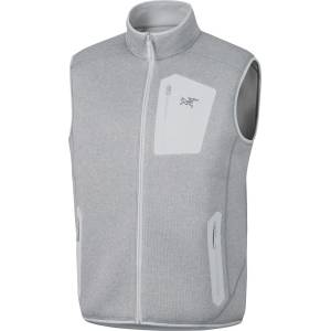 Arc'teryx Мъжки поларен елек Arc'teryx Covert Vest Fleece vest - Solitude Heather (032-1831-0314)