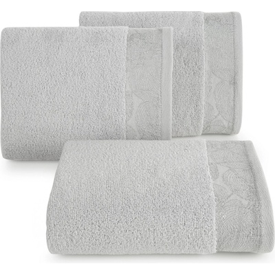 Eurofirany sada uterákov Agis 30 x 50 cm strieborná 6ks