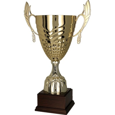 Kovový pohár Zlatý 38 cm 14 cm