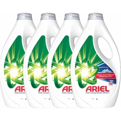 Ariel Mountain Spring tekutý prací prostriedok 4 x 1,8 l 160 PD