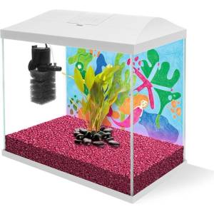AQUAEL Аквариумен комплект Aquael LEDDY MINI 35 бял 19 л