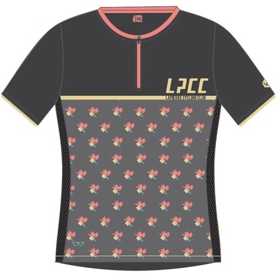Lapierre zip flower dámsky čierna/oranžová