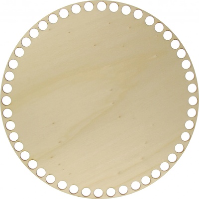 Naše galanterie Dno na košík Topol, kruh 20cm