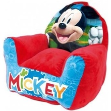 Arditex Detské plyšové plnené kreslo MICKEY MOUSE WD13974