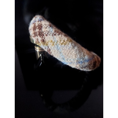 Radi handmade Диадема бежаво каре (706)