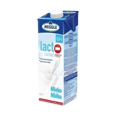 Meggle Trvanlivé mlieko bez laktózy 1,5% 1 l