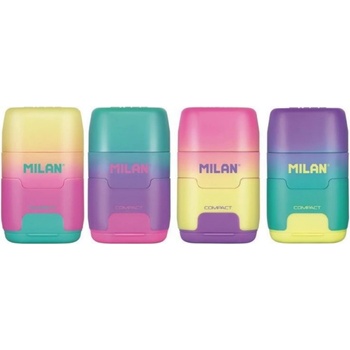 Острилка Милан двойна + гума Sunset