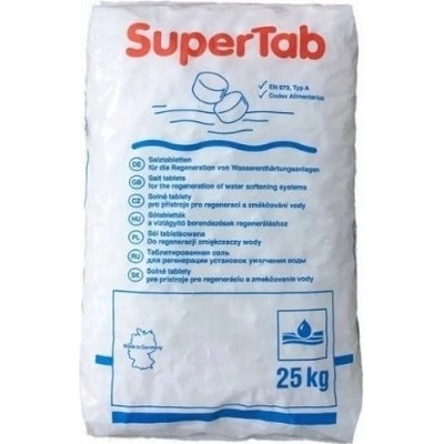 Supertab Tabletová regenerační sůl 25 kg – Zbozi.Blesk.cz