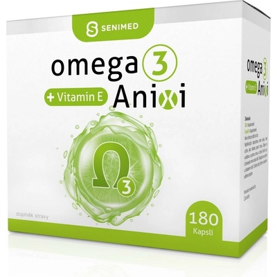 Anixi omega 3 + Vitamin E 180 kapslí