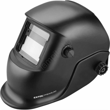 Extol Premium - Заваръчна каска с автоматично затъмняване черен (MB0445)