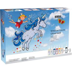 Kreul 42844 Комплект цветове за стъкло 7 x 80 ml 1 бр (42844)