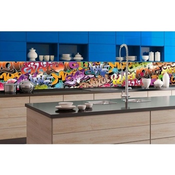 DIMEX ART s. r. o Фототапет за кухня - графити 350 x 60 см