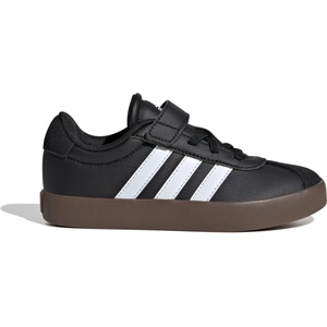 adidas Детски маратонки adidas Kid's VL Court 3.0 EL Sneakers - Core Black / Ftwr White / Core Black - размер 35 (EU) (702-3741-0222)