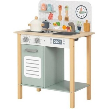 Image 1 of Hi Pando Игрален комплект Hi Pando - Дървена кухня с аксесоари (112533)