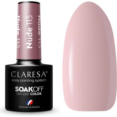 CLARESA Hybridný lak na nechty NUDE 113 5g