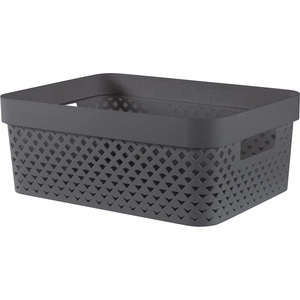 Keter Тъмносива пластмасова кутия за съхранение 36x27x14 cm Pure - Curver (263512)