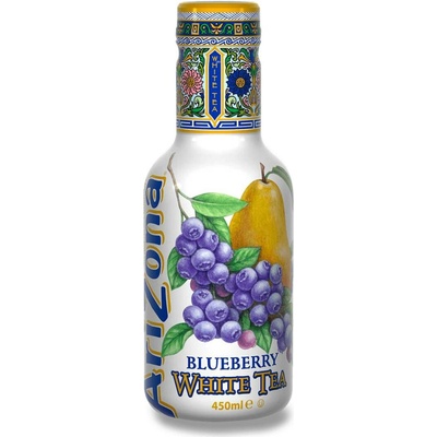 Arizona ledový bílý čaj borůvka 450 ml