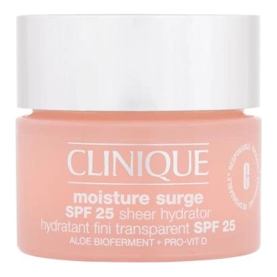 Clinique Moisture Surge Sheer Hydrator SPF25 хидратиращ крем за лице 50 ml за жени
