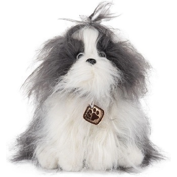 Image 1 of Амек Тойс Плюшена играчка Амек Тойс - Куче йорки, сиво, 20 сm (010247-2)