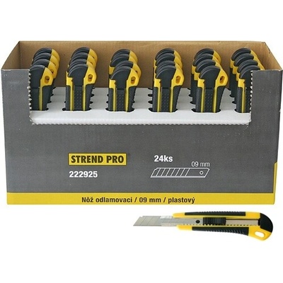 Plastový odlamovací nôž 9 mm STREND PRO 222925