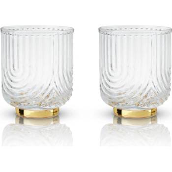 TRUEBRANDS Viski Чаши за уиски и коктейли deco gatsby 2 бр. - 354 мл (viski-7948)
