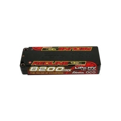 Gens ace Redline Series 8200mAh 7,6V 130C 2S1P HardCase 58 HV Lipo batéria
