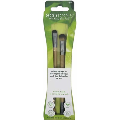 EcoTools Eye Tools sada štětců 1217 Bamboo & Recycled Materials 2 ks