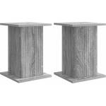 vidaXL Стойка за растения 2 бр. Сива сонома 30, 5 x 30 x 43 см (899811)