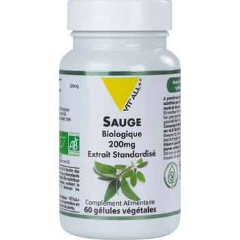 Vit’All+® Салвия (градински чай) 200 mg 60 капсули | Vit’All+® (677687 (SAUGE) VP)