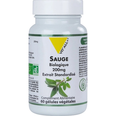 Vit’All+® Салвия (градински чай) 200 mg 60 капсули | Vit’All+® (677687 (SAUGE) VP)