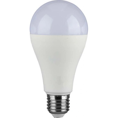 V-TAC E27 LED žiarovka 15W 1521LM A65 Studená biela
