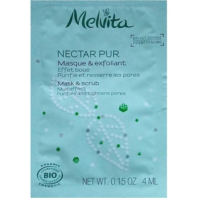 Melvita Nectar Pur Organic Pore-Tight Скраб маска за лице 4 мл *Мостра