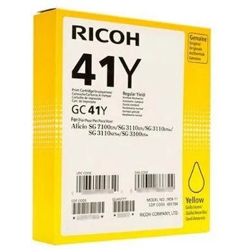 Ricoh Мастило гел RICOH GC41Y 2200 копия Yellow (RICOH-INK-GC41Y)