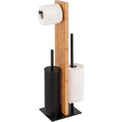 WENKO Стойка за тоалетна хартия с четка за тоалетна Lesina - Wenko (25376100)