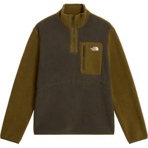 The North Face Мъжки поларен пуловер The North Face Yumiori 1/4 Zip Fleece jumper - New Taupe Green / Caraway - размер S (005-5404-1612)