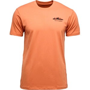 Black Diamond Мъжка тениска Black Diamond Mountainscape S/S Tee T-shirt - Moab Brown (216-5243-0212)