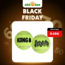Kong AirDog Squeaker tenisový lopta L 2 ks / 8,2 cm