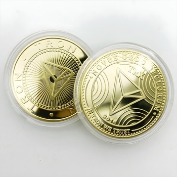 HARAHU Монета Tron - Златна KP13397 (13397)